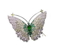 Baroque Luxury Beautiful Butterfly Insect Design Men Women Brooch Pin，Jewelry Accessories, WeddingHolidayPartyCoupleSurpriseGift