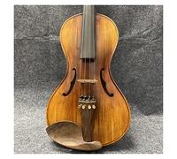 Baroque Made By Hand Violin 4/4, Draw Back,graceful Ang Nice Sound With The Even Grain Violin (Color : A)