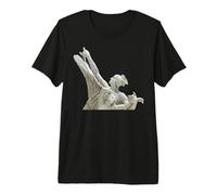 Baroque Myth Sculpture Tee - Psyche & Hero History Art Premium T-Shirt