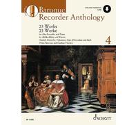Baroque Recorder Anthology: 23 Works for Alto Recorder with Piano Accompaniment