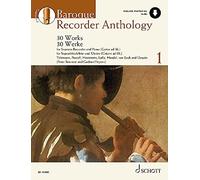 Baroque Recorder Anthology: 30 Works for Soprano Recorder with Piano or Guitar A