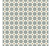 Baroque Rubens Victorian Tile Vinyl By Remland (Rubens Bronze, 2M X 4M)