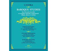 Baroque studies for descant recorder or another melodic instrument (flute, oboe or violin)