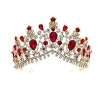 Baroque Style Vintage Rhinestone Alloy Bride Crown for Women | Silver Finish, Secure Hair Fit, Bridal Veil and Bobby Pin Support, Portrait Photography and Pageants