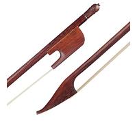 Baroque Violin Bow Snakewood Round Stick Violin Accessories for 4/4 Violin
