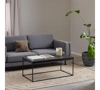 Barossa Coffee Table - 110cm - Black Marble