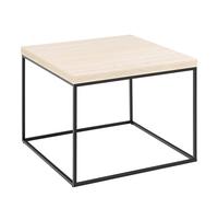 Barossa Coffee Table with Travertine Rough Paper Top & Black Powder Steel Base 6