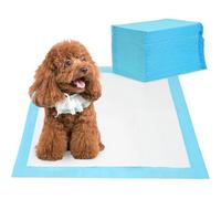 Barpor Puppy Training Pads 40 Pack - Large Dog Training Pads 60x60cm Super Absorbent Leak-Proof Anti-Slip Heavy Duty, 5-Layer Design with Quick Dry Surface