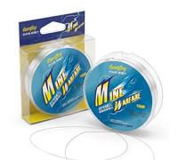 Barpre 2 Rolls x 100m (Total 200m) Clear Fishing Line - 0.45mm Strong Nylon Monofilament Wire (#8.0) for Sea Fishing, Hanging Decorations - Heavy Duty Invisible String for Balloon Arches, Crafts