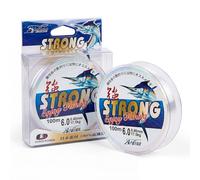 Barpre 200m Fishing Line (2x100m) High Strength 0.4mm Clear Monofilament Nylon Wire - Invisible Hanging String for Balloon Garlands, Decorations & Crafts - Strong Sea Fishing Spool Essentials