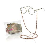 Barpre 4-Pack Beaded Spectacle Retainers | Non-Slip Eyewear Cord & Strap | Adjustable Glasses Chain for Women, Sports & Active Use