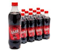 BARR 12 Pack Classic Cola Flavoured Fizzy Drink, Cola Flavoured Fizzy Pop, 12 x 500ml Bottles