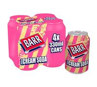 Barr American Cream Soda 4 x 330ml