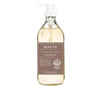 BARR-CO - Hand Soap Saddle, Amber Fragrance with Sandalwood and Musk, Natural Liquid Soap for Bathroom and Kitchen
