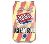 Barr Cream Soda 24x330ml Cans