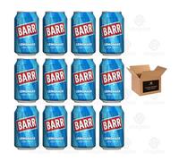 Barr & IRN-BRU & BOTTLES - No Sugar Fizzy Drink Soft Drink Cans - Variety Flavours - Zero Sugar Carbonated Drinks (BARR Cans - 12 x 330ml, Lemonade)