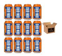 Barr & IRN-BRU & BOTTLES - No Sugar Fizzy Drink Soft Drink Cans - Variety Flavours - Zero Sugar Carbonated Drinks (IRN-BRU-CANS - 12 x 330ml, Regular)