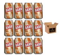 Barr & IRN-BRU & BOTTLES - No Sugar Fizzy Drink Soft Drink Cans - Variety Flavours - Zero Sugar Carbonated Drinks (BARR Cans - 12 x 330ml, Shandyade)