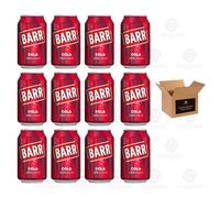 Barr & IRN-BRU & BOTTLES - No Sugar Fizzy Drink Soft Drink Cans - Variety Flavours - Zero Sugar Carbonated Drinks (BARR Cans - 12 x 330ml, Classic Cola)
