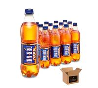 Barr & IRN-BRU & BOTTLES - No Sugar Fizzy Drink Soft Drink Cans - Variety Flavours - Zero Sugar Carbonated Drinks (Irn-Bru Xtra- 500ml x 12Pack)
