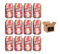 Barr & IRN-BRU & BOTTLES - No Sugar Fizzy Drink Soft Drink Cans - Variety Flavours - Zero Sugar Carbonated Drinks (BARR Cans - 12 x 330ml, American Cream Soda)