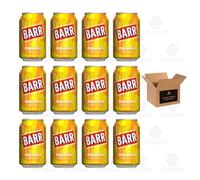 Barr & IRN-BRU & BOTTLES - No Sugar Fizzy Drink Soft Drink Cans - Variety Flavours - Zero Sugar Carbonated Drinks (BARR Cans - 12 x 330ml, Pineapple No Sugar)