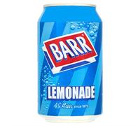 Barr Lemonade Fizzy Drink 330ml Case of 4
