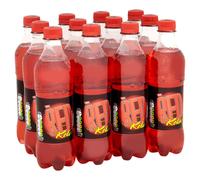 BARR since 1875, 12 Pack Red Kola Cola, Low Sugar Fizzy Drink "Fizzingly Fun" - 12 x 500ml Bottles