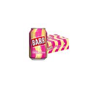 BARR since 1875, 24 Pack American Cream Soda, Zero Creamy Taste of American Cream Soda, 24 x 330ml Cans