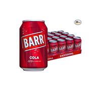 BARR since 1875, 24 Pack Classic Cola, Low Sugar Fizzy Drink "Fizzingly Fun" - 24 x 330ml Cans
