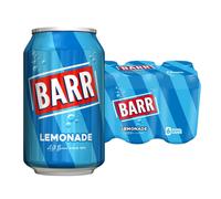 BARR since 1875 6 Pack Perfect Lemonade Lemon Flavoured Fizzy Drink Fizzing