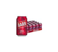 BARR since 1875, Classic Cola, 24 pack Fizzy Drink Cans, Low Sugar, 24 x 330 ml