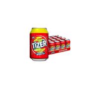 BARR Tizer 24 Pack Citrus Flavoured Fizzy Drink "Fizzingly Fun" - 24 x 330ml Cans