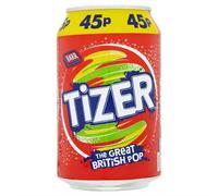 Barr Tizer 330ml (Pack of 24 x 330ml)