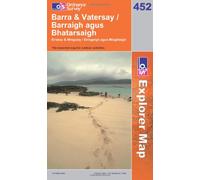 Barra and Vatersay / Barraigh Agus Bhatarsaigh: Sheet 452 (OS Explorer Map)