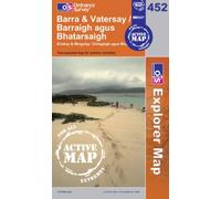 Barra and Vatersay / Barraigh Agus Bhatarsaigh: Sheet 452 (OS Explorer Map Active)