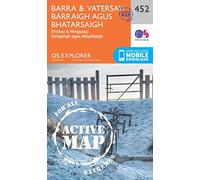 Barra & Vatersay/Barraigh Agus Bhatarsaigh Map | Weatherproof | Eriskay & Mingulay/Eirisgeigh agus Miùghlaigh | Ordnance Survey | OS Explorer Active ... Scotland | Walks | Hiking | Maps | Adventure