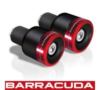 Barracuda - B-Lux Bar Ends - Red - Universal Fit - Suzuki GSF600 Bandit