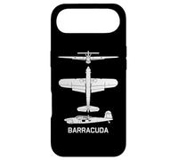 Barracuda British WW2 Torpedo Dive Bomber Plane Silhouettes Case for iPhone Air