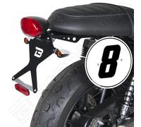 Barracuda Foldable License Plate Holder Triumph Street Twin 900 2015-2021