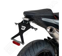 Barracuda License Plate Aluminum Adjustable Reclining KTM Duke 790 2018-2020