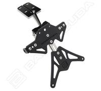 BARRACUDA License Plate Holder Adjustable Yamaha R1 2007-2008 + Light+Reflector
