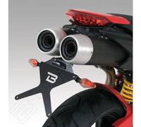 Barracuda License Plate Holder Aluminum Adjustable Ducati Hypermotard 1100