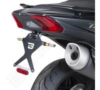BARRACUDA License Plate Holder Aluminum Adjustable Yamaha T-Max 530 2019 Light