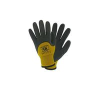 Barracuda Networks 813-713WHPTND-XL HPPE, Nylon with Acrylic Liner & PVC Foam Grip Palm Seamless Knit Gloves - Yellow & Gray - Extra Large
