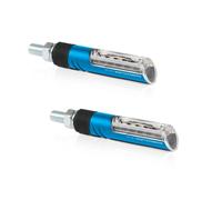 Barracuda Pair Arrows Idea B-Lux Approved Blue Motorcycle Triumph Bonneville