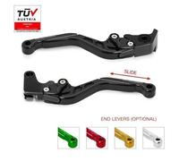 Barracuda Pair Brake and Clutch Levers Yamaha MT-10 2017-2021 + Inserts