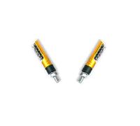 BARRACUDA Pair Indicators Idea B-Lux Homologated Gold Motorcycle Triumph Street