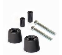 BARRACUDA Pair Rear Swingarm Buffer Kit For Kawasaki ER6N 2012-2016