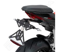 BARRACUDA Set License Plate Holder Adjustable Aprilia Rs 660 2021-2022+ Light +
